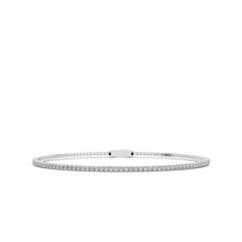 Load image into Gallery viewer, Lab Diamond Flexi Half Bangle Bracelet
