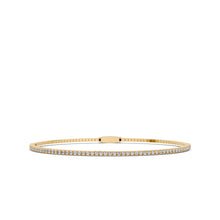 Load image into Gallery viewer, Lab Diamond Flexi Half Bangle Bracelet

