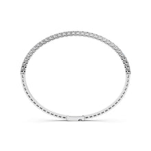 Load image into Gallery viewer, Lab Diamond Flexi Half Bangle Bracelet
