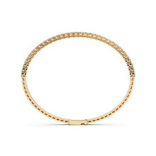 Load image into Gallery viewer, Lab Diamond Flexi Half Bangle Bracelet
