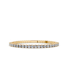 Load image into Gallery viewer, Lab Diamond Flexi Half Bangle Bracelet
