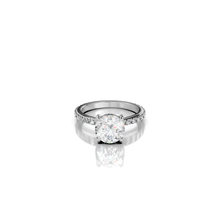 Load image into Gallery viewer, Duchess Round Engagement Ring
