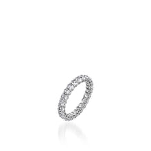 Load image into Gallery viewer, 2.5-Carat Oval Natural Diamond Eternity Band
