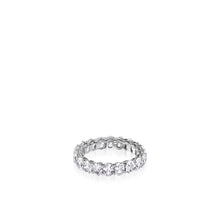 Load image into Gallery viewer, 4-Carat Oval Lab Diamond Eternity Band
