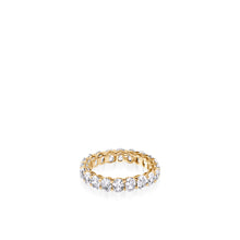 Load image into Gallery viewer, 4-Carat Oval Lab Diamond Eternity Band
