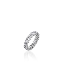 Load image into Gallery viewer, 5-Carat Oval Lab Diamond Eternity Band
