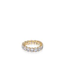 Load image into Gallery viewer, 5-Carat Oval Natural Diamond Eternity Band
