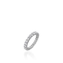 Load image into Gallery viewer, 2-Carat Round Lab Diamond Eternity Band
