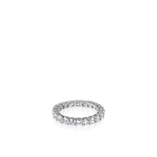 Load image into Gallery viewer, 2-Carat Round Lab Diamond Eternity Band
