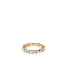 Load image into Gallery viewer, 3-Carat Round Lab Diamond Eternity Band
