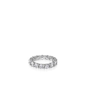 4.5-Carat Round Natural Diamond Eternity Band