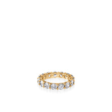 Load image into Gallery viewer, 4.5-Carat Round Lab Diamond Eternity Band
