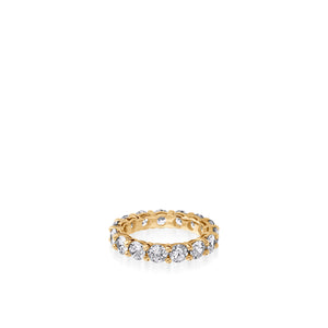 4.5-Carat Round Natural Diamond Eternity Band