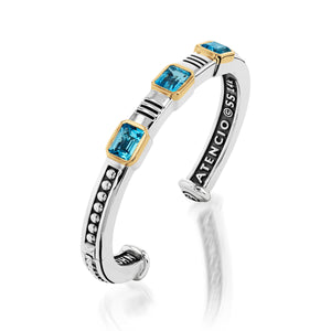 Sahara Gemstone Stack Cuff Bracelet