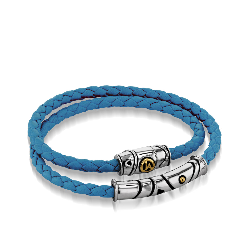 Solar Leather Double-Wrap Bracelet – John Atencio