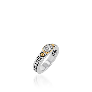 Sahara Pave Diamond Stack Ring