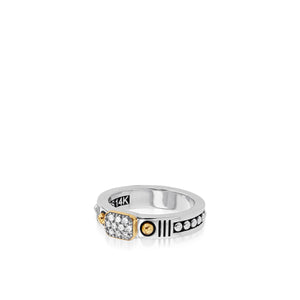 Sahara Pave Diamond Stack Ring