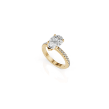 Load image into Gallery viewer, Essence Pear Engagement Ring
