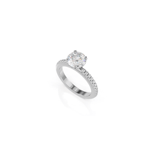 Load image into Gallery viewer, Essence  Round Engagement Ring
