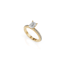 Load image into Gallery viewer, Essence Emerald Cut Engagement Ring
