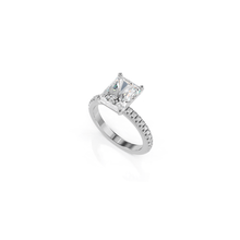 Load image into Gallery viewer, Essence Emerald Cut Engagement Ring
