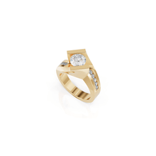 Load image into Gallery viewer, Intrigue Round Engagement Ring

