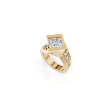 Load image into Gallery viewer, Intrigue Princess Cut Engagement Ring
