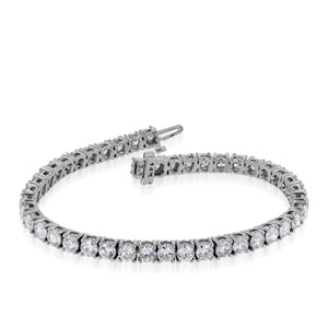 10 Carat Lab Grown Diamond Tennis Bracelet