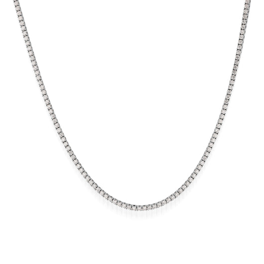 Lab Grown Diamond Tennis Necklace 5-9 Total Carat Weight