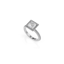 Load image into Gallery viewer, Majesty Princess Cut Engagement Ring

