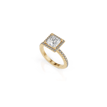 Load image into Gallery viewer, Majesty Princess Cut Engagement Ring
