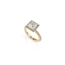 Load image into Gallery viewer, Majesty Princess Cut Engagement Ring
