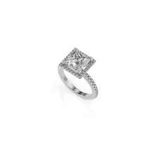 Load image into Gallery viewer, Majesty Princess Cut Engagement Ring
