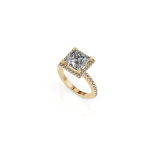 Load image into Gallery viewer, Majesty Princess Cut Engagement Ring

