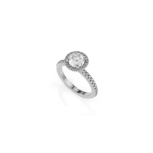 Load image into Gallery viewer, Majesty Round Engagement Ring
