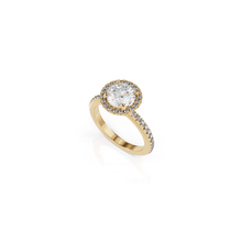 Load image into Gallery viewer, Majesty Round Engagement Ring
