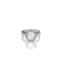 Load image into Gallery viewer, Majesty Round Engagement Ring
