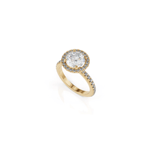 Load image into Gallery viewer, Majesty Round Engagement Ring
