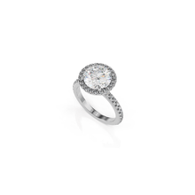 Load image into Gallery viewer, Majesty Round Engagement Ring

