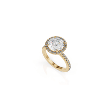 Load image into Gallery viewer, Majesty Round Engagement Ring
