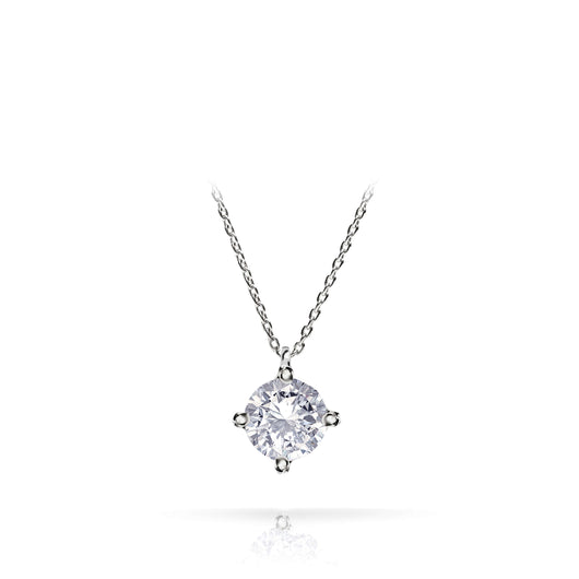 Hope Solitaire Diamond Pendant Necklace