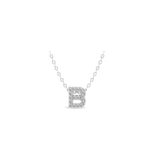 Load image into Gallery viewer, Small Lab Diamond Initial Pendants
