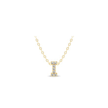 Load image into Gallery viewer, Small Lab Diamond Initial Pendants
