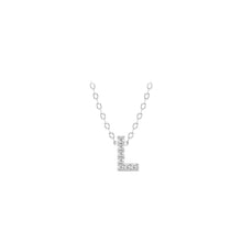Load image into Gallery viewer, Small Lab Diamond Initial Pendants
