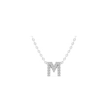 Load image into Gallery viewer, Small Lab Diamond Initial Pendants
