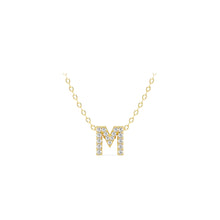 Load image into Gallery viewer, Small Lab Diamond Initial Pendants
