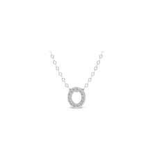 Load image into Gallery viewer, Small Lab Diamond Initial Pendants
