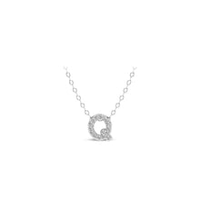 Load image into Gallery viewer, Small Lab Diamond Initial Pendants
