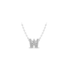Load image into Gallery viewer, Small Lab Diamond Initial Pendants
