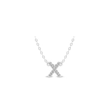 Load image into Gallery viewer, Small Lab Diamond Initial Pendants
